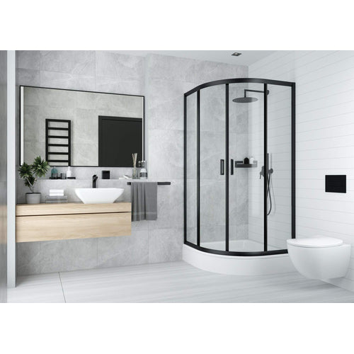 Acrylic shower tray, semicircle, 90 cm, Deante