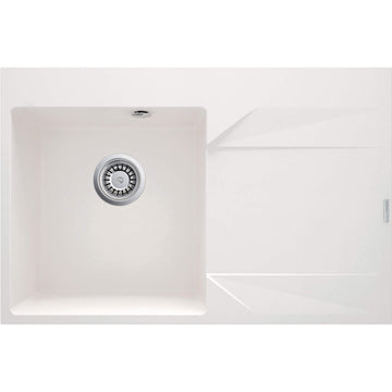 Granite sink, 1-bowl with drainer - right, Deante