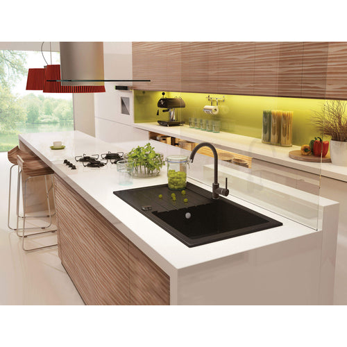 Granite sink, 1-bowl with drainer, Deante