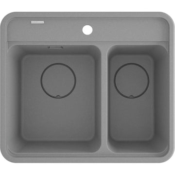 Granite sink, 1.5-bowl, Deante