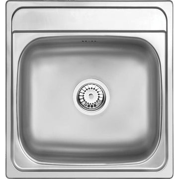 Chiuvetă din inox, 1-cuvă, Deante