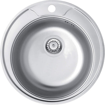 Chiuvetă din inox, 1-cuvă, Deante