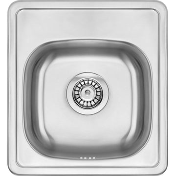 Chiuvetă din inox, 1-cuvă, Deante