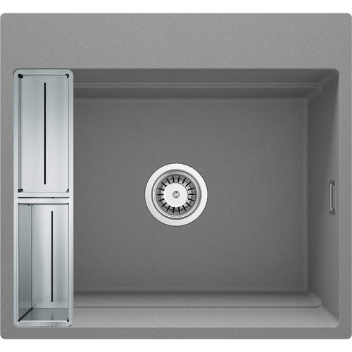 Chiuvetă magnetică din granit, 1-cuvă, Deante