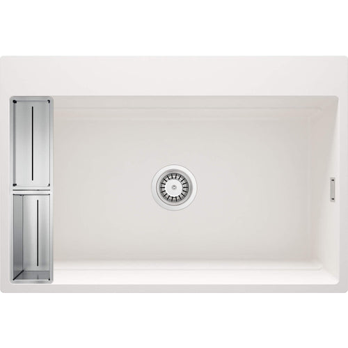 Chiuvetă magnetică din granit, 1-cuvă, Deante