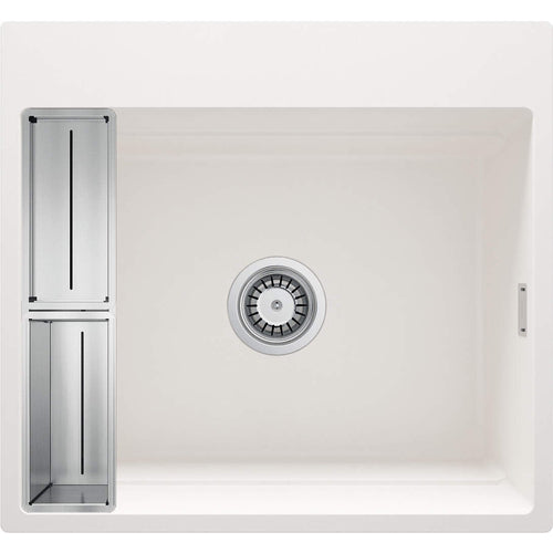 Chiuvetă magnetică din granit, 1-cuvă, Deante