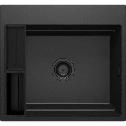 Chiuvetă magnetică din granit, 1-cuvă, Deante