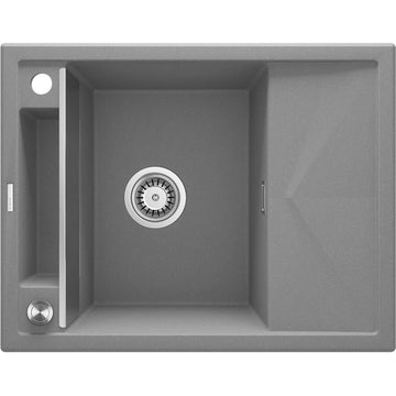 Chiuvetă magnetică din granit, 1-cuvă cu picurător, Deante