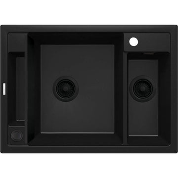Magnetic granite sink, 1.5-bowl, Deante