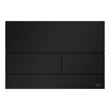 Clapeta wc dubla actionare Tece Square II, negru mat 9240833 grossmann.ro