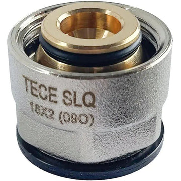 Conexiune Tece Eurocon 77211600, pentru incalzire in pardoseala cu agent termic, alama, 16 x 2 mm, 3/4" grossmann.ro
