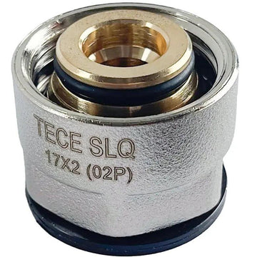 Conexiune Tece Eurocon 77211700, pentru incalzire in pardoseala cu agent termic, alama, 17 x 2 mm, 3/4" grossmann.ro
