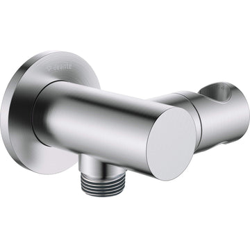 Cot conector pentru furtun, rotund, cu mâner pentru dușul de mână, Deante