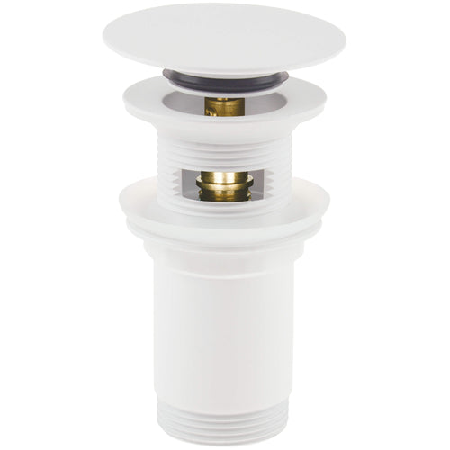 Sink or bidet stopper with metal sleeve - universal, Deante