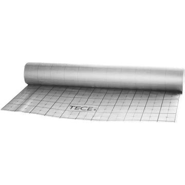 Folie izolatie TECEfloor 100 m x 1.12 m din plastic, premarcata, pentru incalzire in pardoseala cu agent termic grossmann.ro