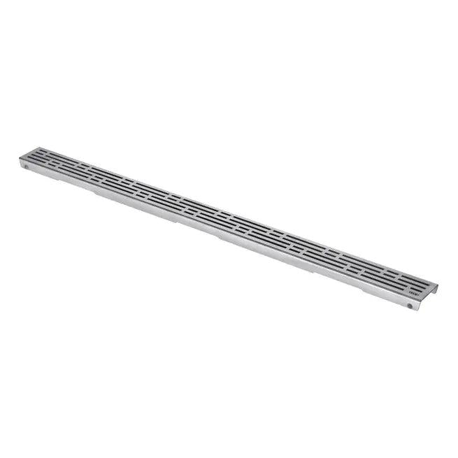 Grila rigola dus Tece drainline basic, inox mat, 100cm, 601011 grossmann.ro