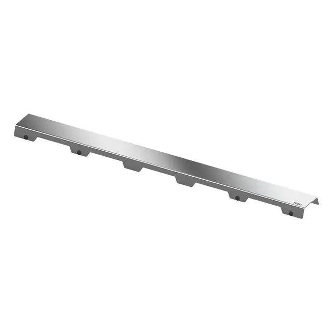 Grila rigola dus Tece drainline steel II, inox mat, 150cm, 601583 grossmann.ro