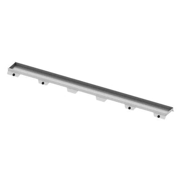 Grila rigola dus Tece plate II inox, placare ceramica, 80cm, 600872 grossmann.ro