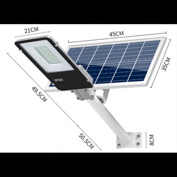LAMPA INCARCARE SOLARA 100W, TELECOMANDA, SUPORT METALIC, SENZOR DE LUMINA