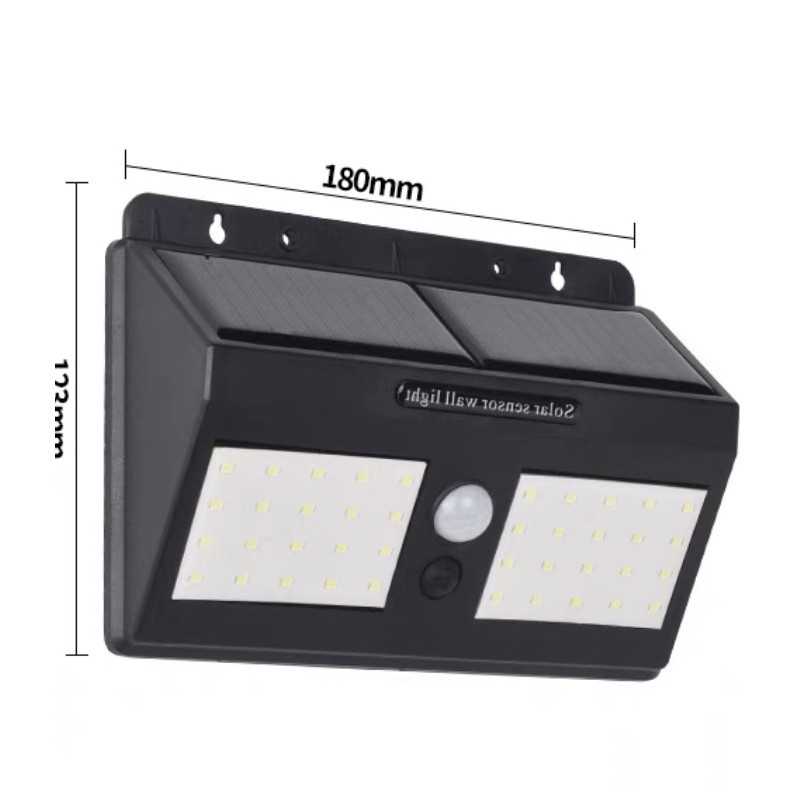 LAMPA LED CU INCARCARE SOLARA SI SENZOR DE MISCARE SMD2835 20LED 5V 10W 1600MAH