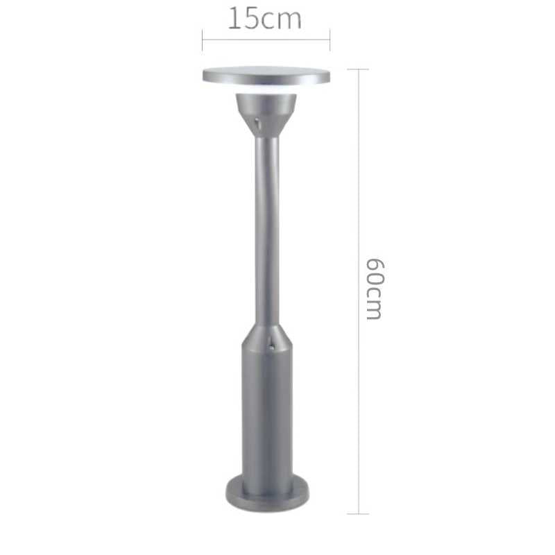 LAMPA LED DE GRADINA Gri Inaltime 60cm lumina calda