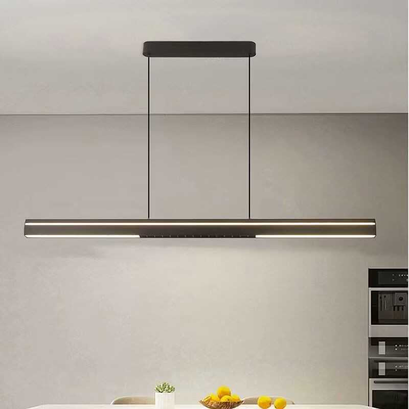 Lampa Suspendata Negru LED 100W Cu Telecomanda