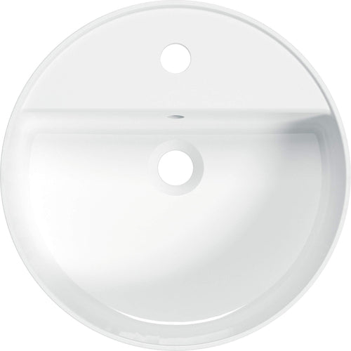 Ceramic washbasin, countertop, with tap hole, Deante