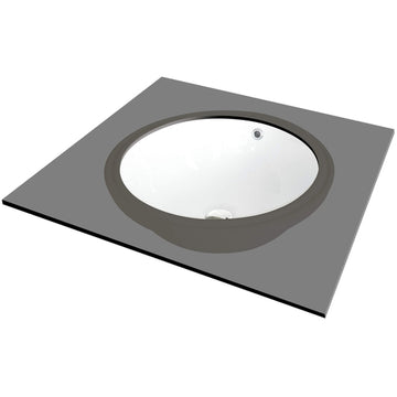 Lavoar ceramic, montare sub blat, Deante