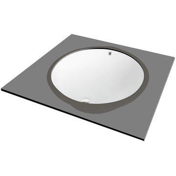 Lavoar ceramic, montare sub blat, Deante