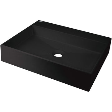 Granite washbasin, countertop, with tap hole - 500x400 mm, Deante