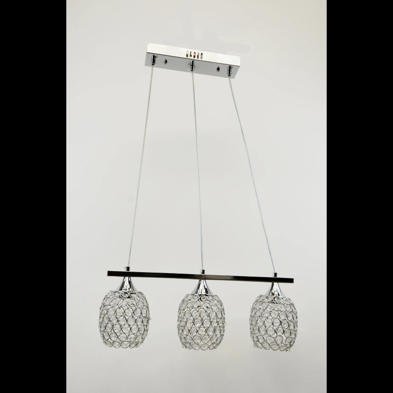 LUSTRA CRISTAL CU LED 15W COD 2695/3 LUMINA RECE 6500K