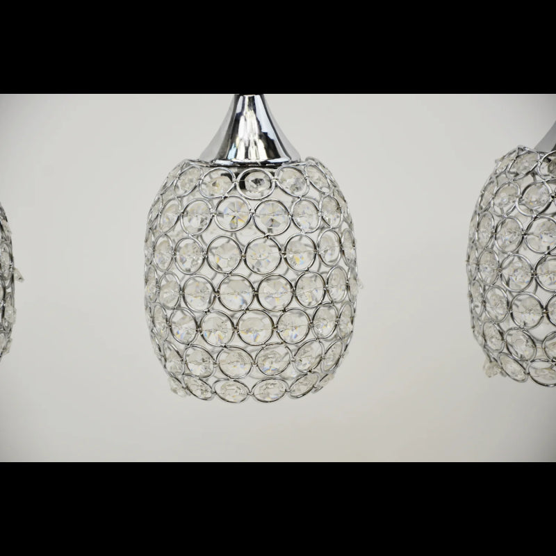 LUSTRA CRISTAL CU LED 15W COD 2695/3 LUMINA RECE 6500K