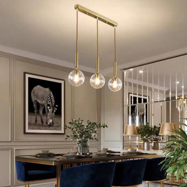 Lustra Cu 3 Glob E27 Cod Mx158/3