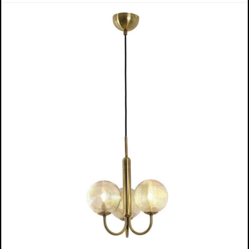 Lustra cu 3 Golb Titan 3xE27 maxim 60W x3