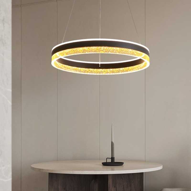 Lustra cu LED lumina rece/calda/neutra 38W