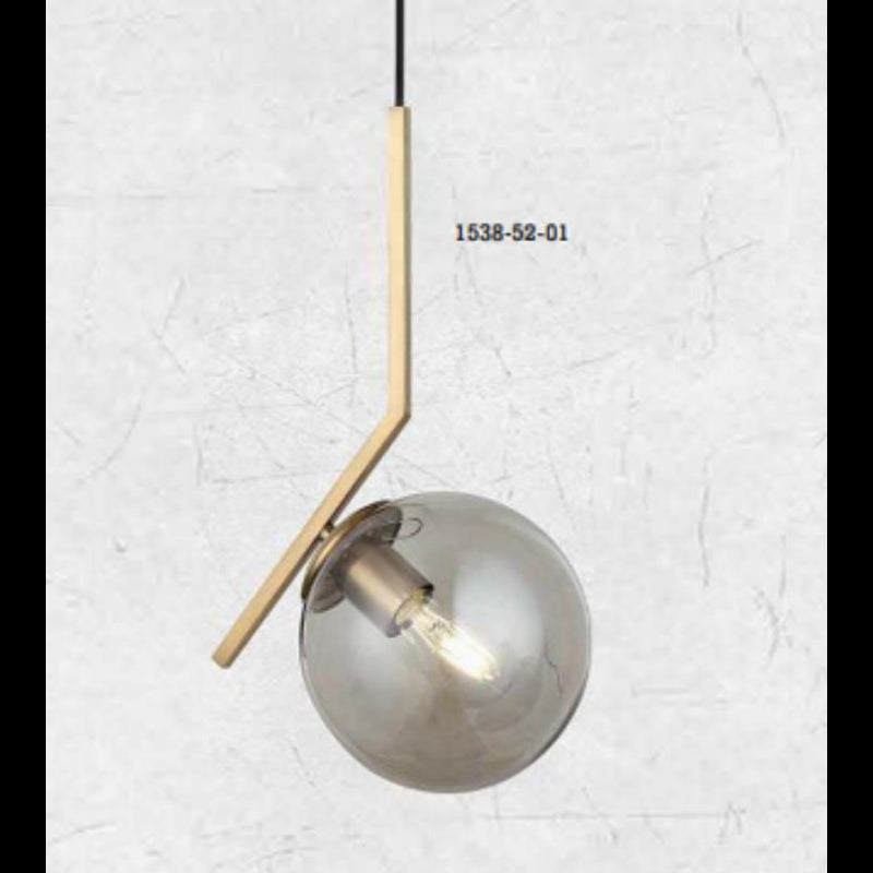 Lustra Gold cu Golb Titan 1xE27 maxim 60W