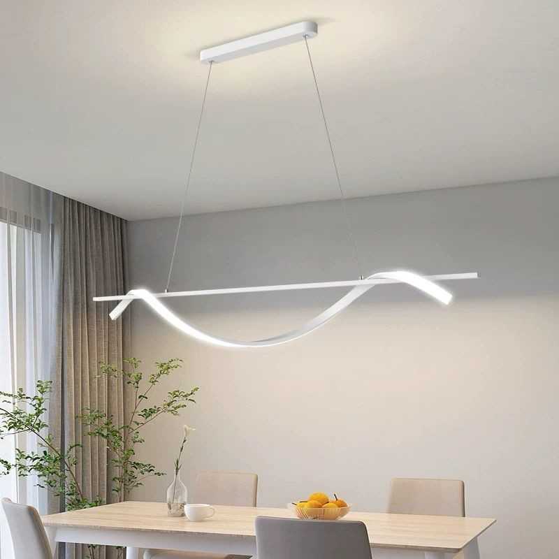 Lustra LED 30W Minimalist cu Telecomanda wifi 2.4G lumina/rece/calda/neutra intensitate reglabila