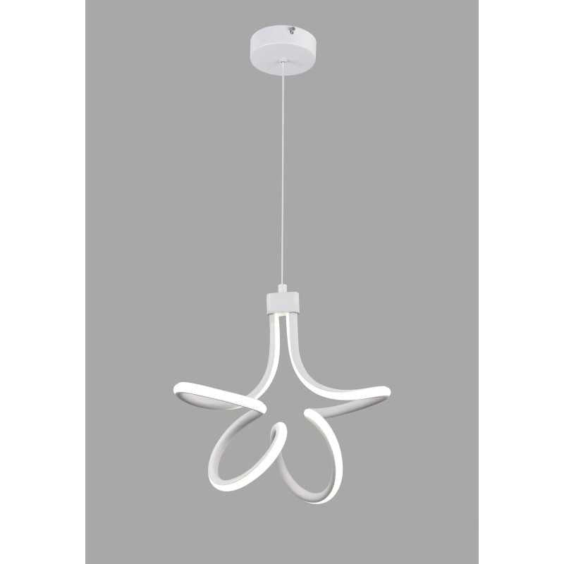 Lustra LED 30W Negru Cu 3 Functii Lumina Rece/Calda/Neutra