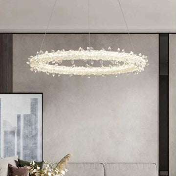 Lustra LED 40CM cu Telecomanda wifi 2.4G cu lumina/rece/calda/neutra intensitate reglabila