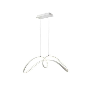 Lustra LED Alb Telecomanda wifi 2.4G lumina/rece/calda/neutra intensitate reglabila