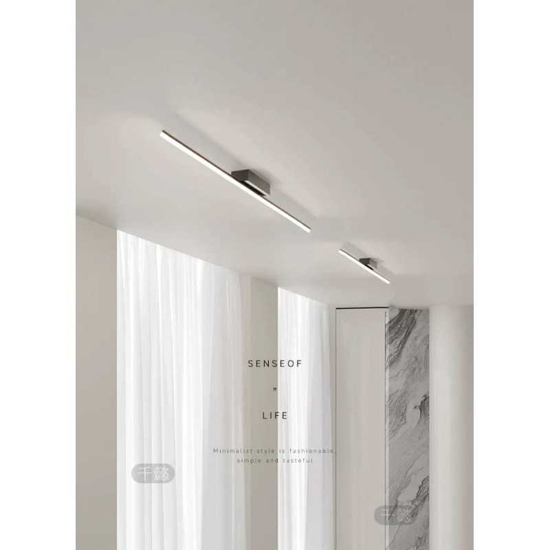 Lustra LED Bar Negru 80CM Cu 3 Functii 32W