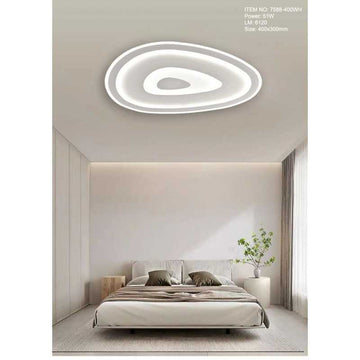 Lustra LED Cloudscu Telecomanda wifi 2.4G cu lumina/rece/calda/neutra intensitate reglabila