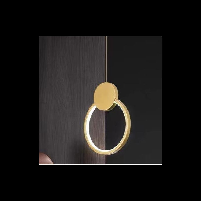 Lustra LED Cu 3 Functii de lumina D22cm Gold 24W