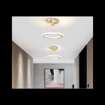 Lustra LED Cu 3 Functii de lumina D22cm Gold 27W
