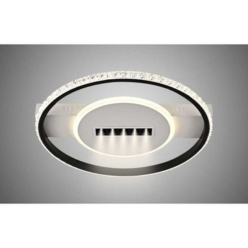 Lustra LED cu Telecomanda wifi 52W 2.4G cu 3 functii lumina/rece/calda/neutra intensitate reglabila