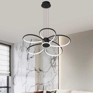 Lustra LED D70CM cu Telecomanda wifi 2.4G cu lumina/rece/calda/neutra intensitate reglabila