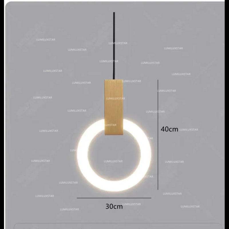 LUSTRA LED GD 5821 /1 UNA CERC LUMINA RECE/CALDA/NEUTRA