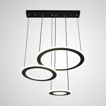 Lustra LED Minimalist Ring Maro cu Telecomanda wifi 2.4G lumina/rece/calda/neutra intensitate reglabila