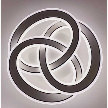 Lustra LED Moterna cu Telecomanda wifi 2.4G 48cm lumina/rece/calda/neutra intensitate reglabila