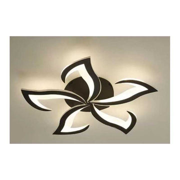 Lustra LED Negru cu Telecomanda wifi D58cm 2.4G lumina/rece/calda/neutra intensitate reglabila